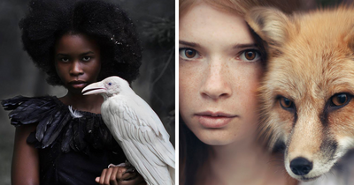 28 Magical Pics That Show The Human And Animal Bond, Captured By A Russian Photographer
