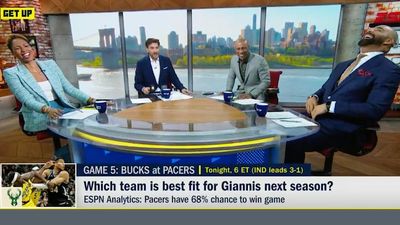 ‘Get Up’ Erupts as Carlos Boozer Suggests Giannis Joins Luka Doncic on the Lakers