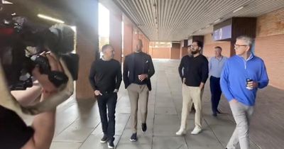 Watch as Paraag Marathe and Rangers US consortium walk around Ibrox