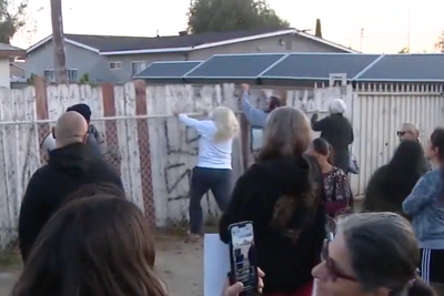 Angry mob surrounds home of alleged serial cat killer. Then they realize they got the wrong house