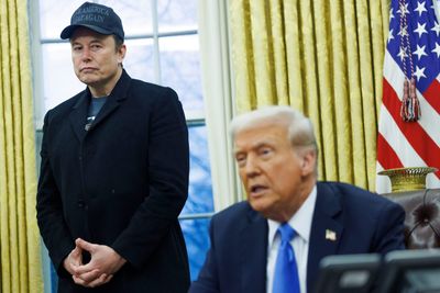 Trump’s first 100 days in office have cost Elon Musk $113 billion of his net worth