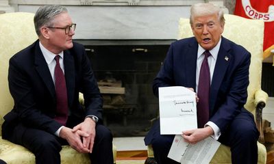 Trump ‘makes trade deal with UK second-order priority’ in blow to ministers