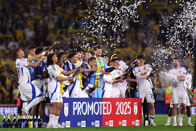 Leeds United finally get their Elland Road promotion party on a wild night of noise and colour