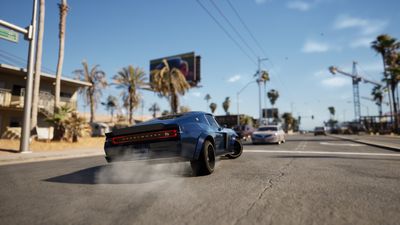 GTA veteran's new open-world game uses a camera trick while you drive "to make you feel like you're on the edge of control, almost like you're in a Fast & Furious film"
