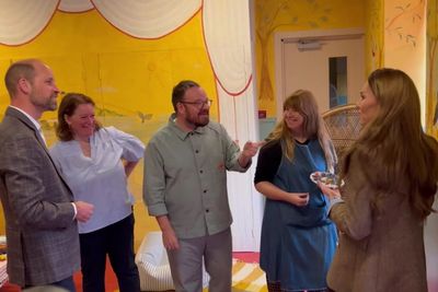 Prince and Princess of Wales get competitive during soft play visit in Isle of Mull