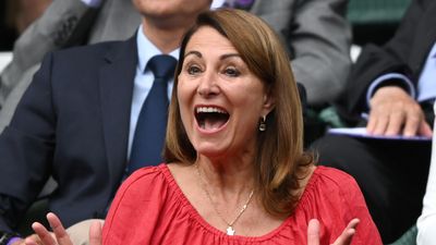 We're still thinking about Carole Middleton's sultry red midi dress and updo – it's such an elegant look