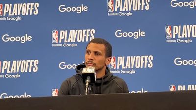 Joe Mazzulla Was Unsurprisingly Vague When Asked About Jrue Holiday's Injury Forecast