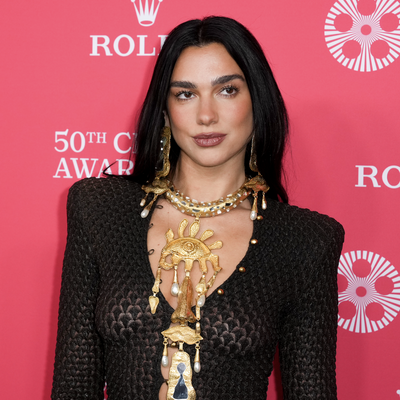 Dua Lipa Copy and Pastes a Schiaparelli Runway Naked Dress Look Onto the Red Carpet