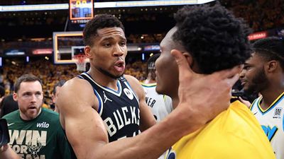 Giannis Grabbed Pacers Player's Head During Postgame Handshakes After Bucks Collapse