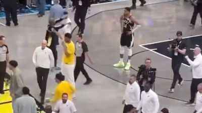 Video Appears to Show Tyrese Haliburton’s Dad Instigating Giannis After Pacers Win