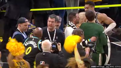 Giannis Reveals What Tyrese Haliburton’s Dad Said to Him to Start Confrontation