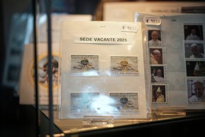 Vatican issues 'sede vacante' postage stamps valid until a new pope is elected