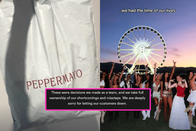 Peppermayo Apologises After Coachella Backlash & Weeks Of Customer Complaints