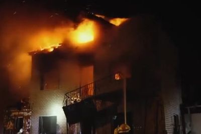 Ukraine rescuers battle Kharkiv fires after Russian overnight drone strike