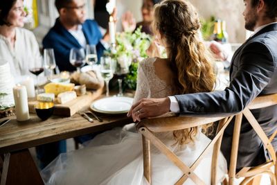 Wedding guest divides opinion as she walks out after bride criticises ‘inappropriate’ dress
