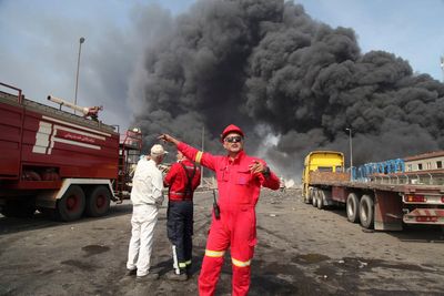 The epicenter of an explosion at an Iranian port is tied to a charity overseen by its supreme leader
