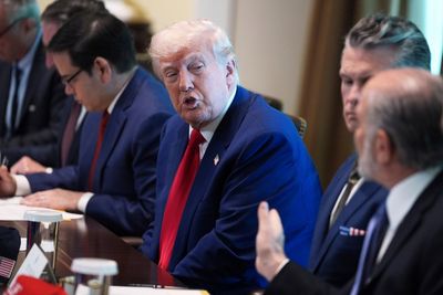 Trump defends trying to blame Biden for poor GDP data after repeatedly claiming credit for Democrat’s strong economic numbers
