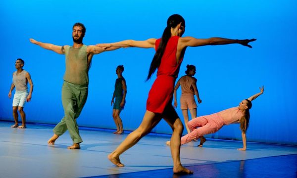 In C review – Sasha Waltz matches Terry Riley’s 1964 classic with a minimalist community