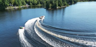Boat wakes aren’t just a nuisance, they harm freshwater shorelines and wildlife