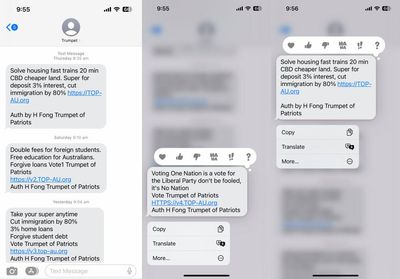 Who is H Fong, the man authorising the flurry of annoying Trumpet of Patriots text messages?