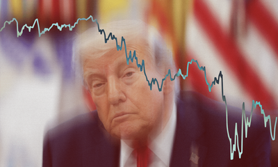 Trump 100 days: tariffs, egg prices, Ice arrests and approval rating – in charts