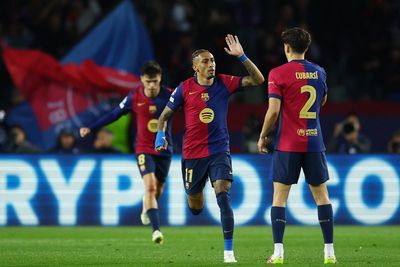 Barcelona vs Inter Milan LIVE: Raphinha strike sets up Champions League second leg after Denzel Dumfries brace