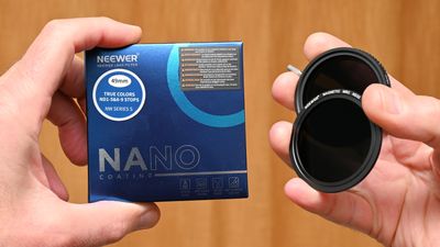 Neewer HD True Colors Variable ND Filter ND2-512 (1-9 stops) review: extra stopping power without the risk of X cross shading