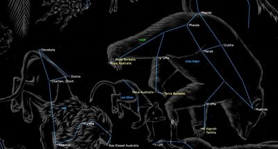 How to see a celestial 'gazelle' cross the night sky close to the Big Dipper this week