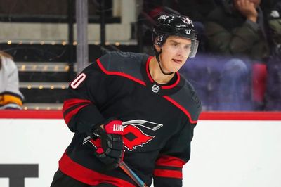 Sebastian Aho scores second NHL Playoff overtime winner
