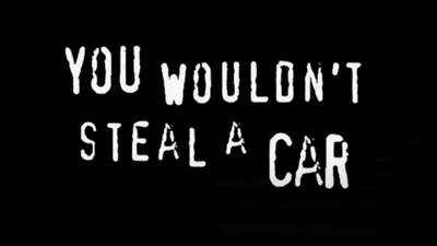 So those anti-piracy ads may have 'stolen' a font? The hypocrisy is astounding