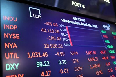 Stocks close mixed on news of GDP decline, recession fears grow