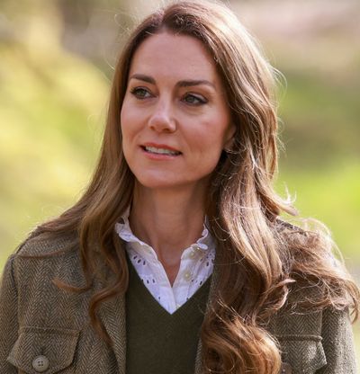 Kate Middleton Takes a High-Low Forest Walk in $70 Skinny Cargos and a $2,700 Ralph Lauren Jacket