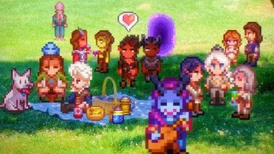 ConcernedApe doesn't "really try Stardew Valley mods," but "read an article about" the Larian-approved Baldur's Gate 3 mashup and thinks "it's cool"