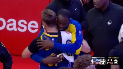 NBA Fans Were Cracking Up at Draymond Green's Reaction to Warriors-Rockets Scuffle
