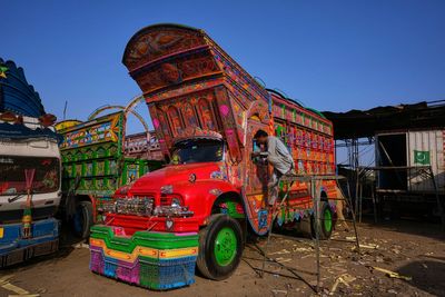 AP PHOTOS: Pakistani truck art elevates heavy transport into mobile masterpieces