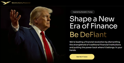 Trump-Backed WLFI's $USD1 Becomes Fastest-Rising Stablecoin From $0 To $1B Market Cap
