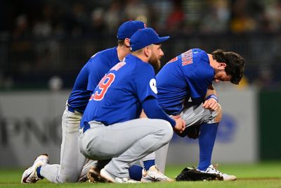 Fan at Cubs-Pirates game fighting for life after falling 20 feet from the bleachers onto the field