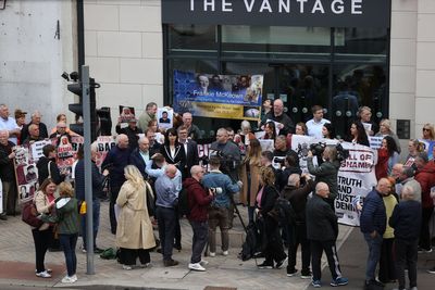 Victims urge boycott of new Troubles legacy body during protest at its office