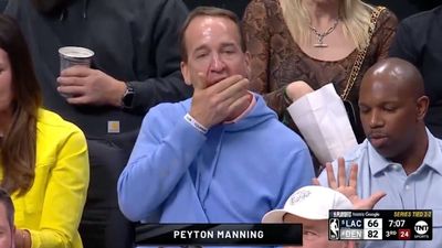 Peyton Manning Eats Popcorn Just Like the Rest of Us