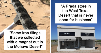 “Hotdog Stand”: 48 Unusual And Bizarre Discoveries That Stunned Desert Explorers