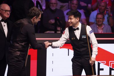 Nothing to separate Ronnie O’Sullivan and Zhao Xintong after opening session