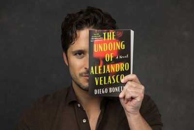 Actor Diego Boneta is trying something new with debut novel 'The Undoing of Alejandro Velasco'