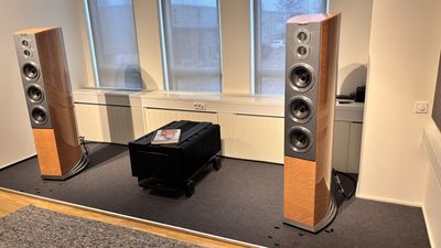 Audiovector's flagship floorstanders cost as much as a Porsche 911 – and promise to be just as entertaining