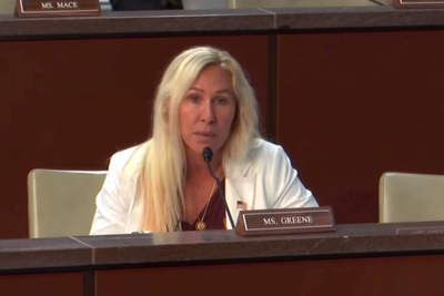 MTG gets into Congressional shouting match over school lunches and feeding the poor