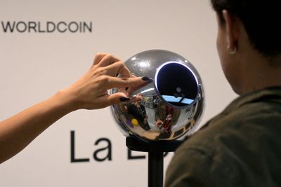 This crypto requires an eyeball scan