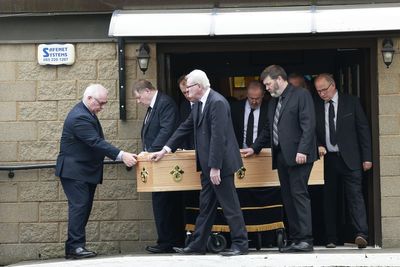 Mourners at controversial bishop’s funeral told one moment cannot define a life