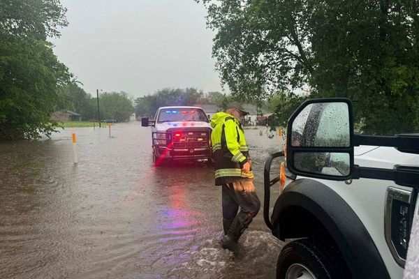 Two people drown in Oklahoma floodwaters after getting trapped in their cars during thunderstorms
