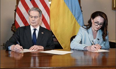 The Guardian view on the US and Ukraine: is the natural resources agreement a big deal?