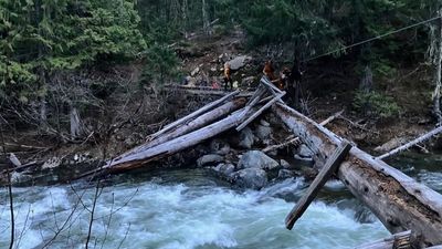 Spring runoff warnings as 2 hikers "swept away" by fast-moving creek