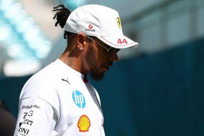 Lewis Hamilton's focus is on Ferrari's car, not the critics